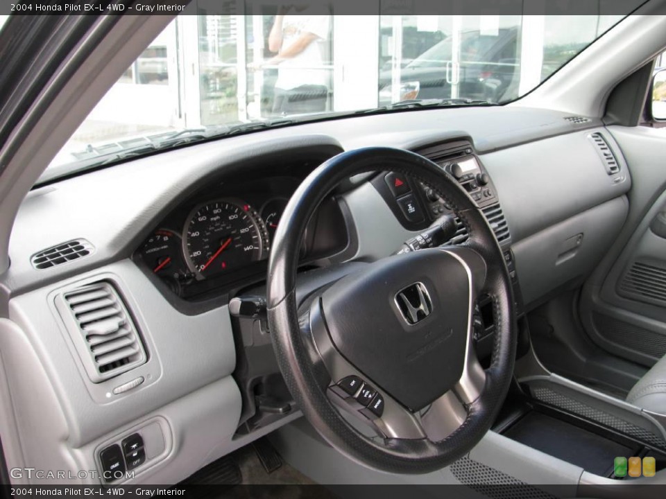 Gray Interior Dashboard for the 2004 Honda Pilot EX-L 4WD #17761443