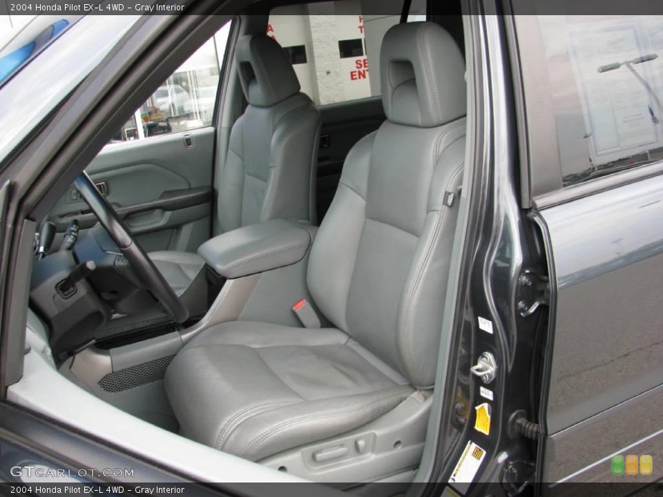 Gray Interior Front Seat for the 2004 Honda Pilot EX-L 4WD #17761471