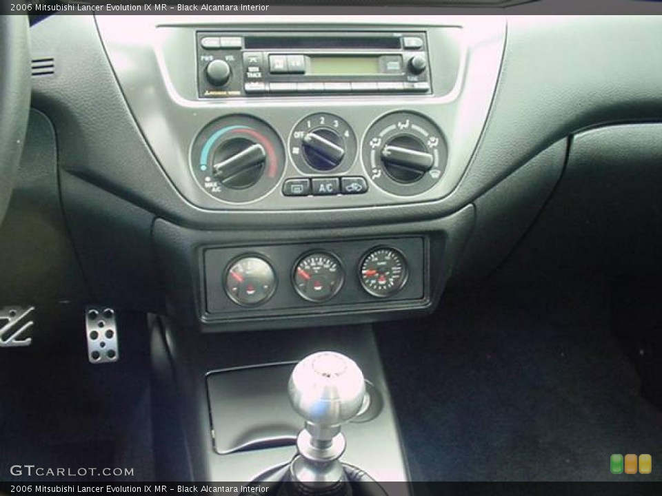 Black Alcantara Interior Transmission for the 2006 Mitsubishi Lancer Evolution IX MR #17774808