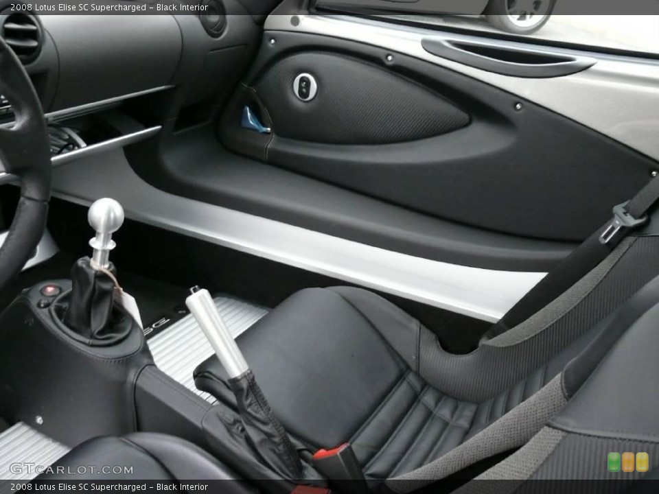 Black Interior Photo for the 2008 Lotus Elise SC Supercharged #1784799