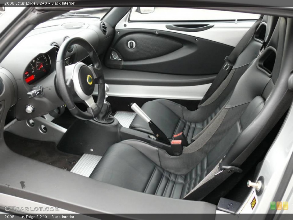 Black Interior Prime Interior for the 2008 Lotus Exige S 240 #1784956