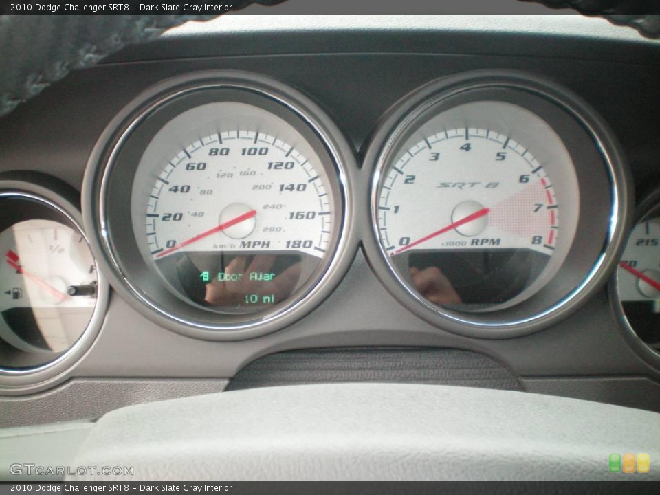 Dark Slate Gray Interior Gauges for the 2010 Dodge Challenger SRT8 #17982409