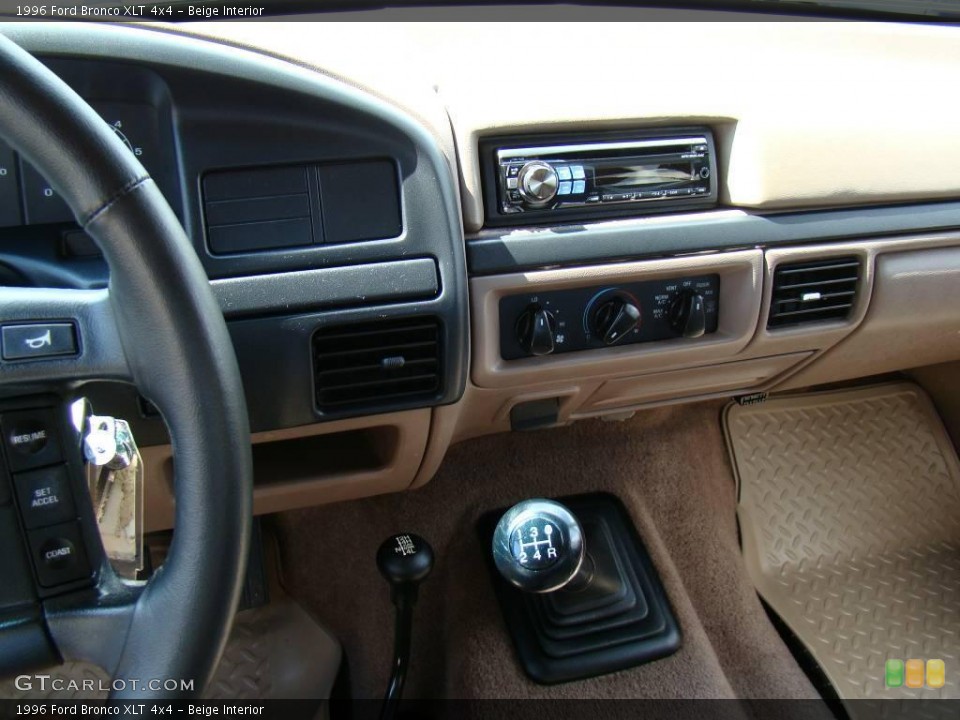 Beige Interior Transmission for the 1996 Ford Bronco XLT 4x4 #17984532