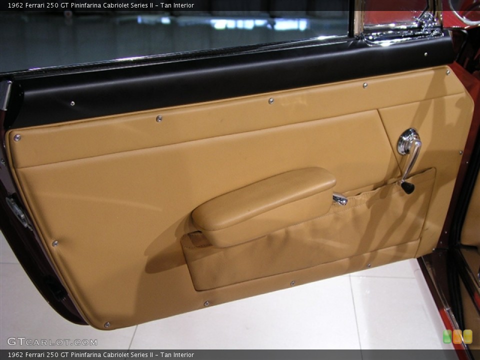 Tan Interior Door Panel for the 1962 Ferrari 250 GT Pininfarina Cabriolet Series II #180302