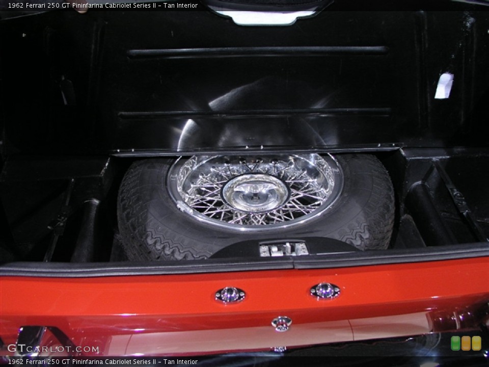 Tan Interior Trunk for the 1962 Ferrari 250 GT Pininfarina Cabriolet Series II #180330