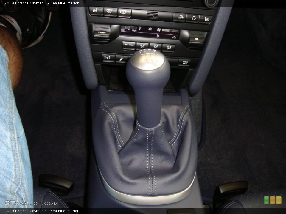 Sea Blue Interior Transmission for the 2009 Porsche Cayman S #18041236