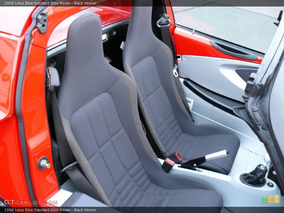 Black Interior Photo for the 2006 Lotus Elise  #1809930