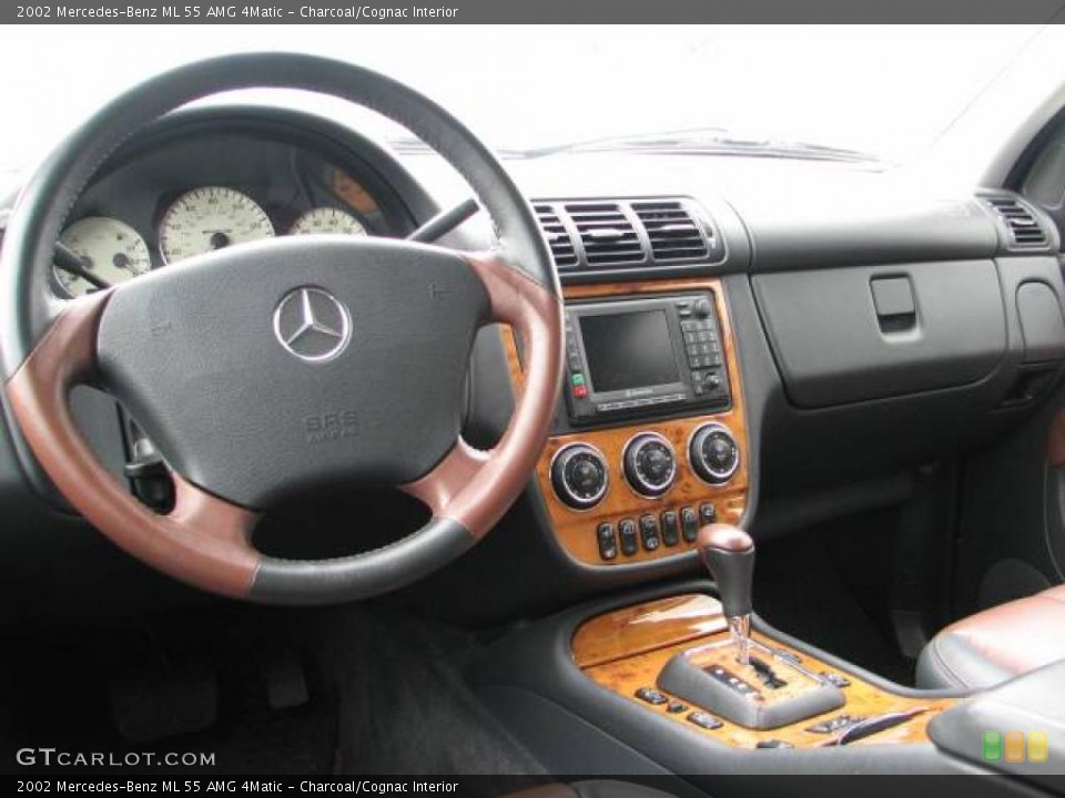 Charcoal/Cognac Interior Dashboard for the 2002 Mercedes-Benz ML 55 AMG 4Matic #18134151
