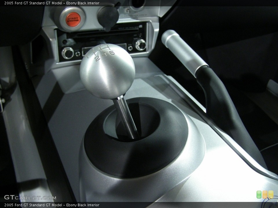 Ebony Black Interior Transmission for the 2005 Ford GT  #181661