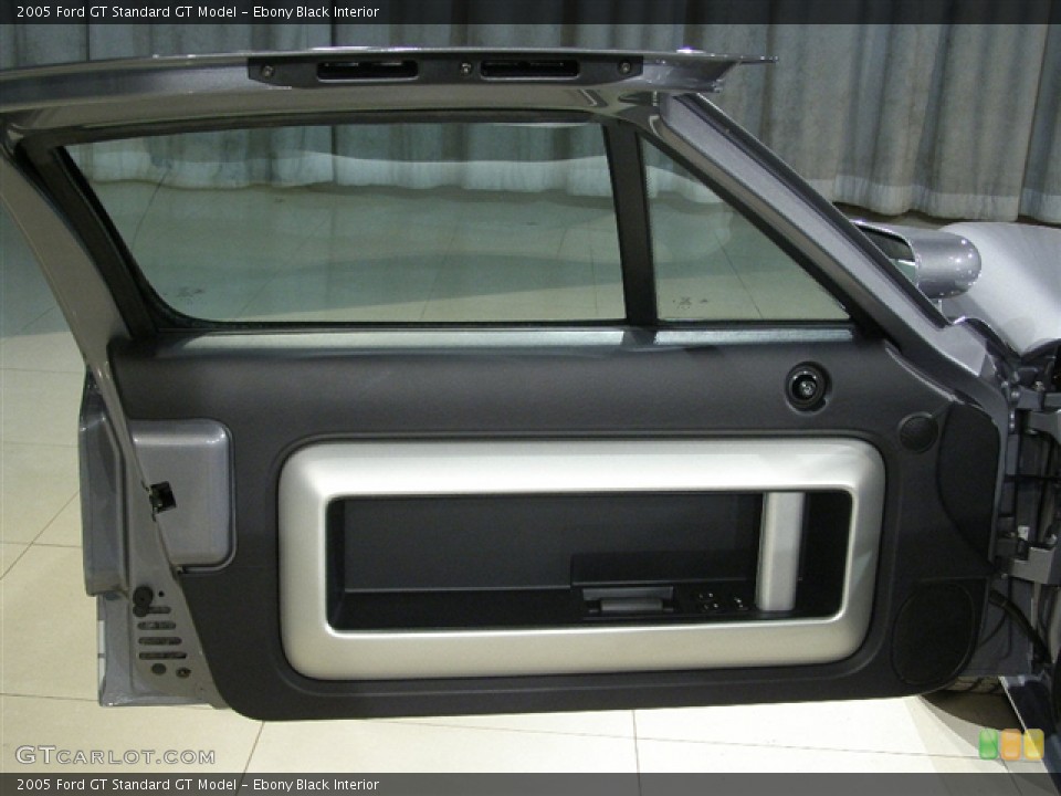 Ebony Black Interior Door Panel for the 2005 Ford GT  #181689