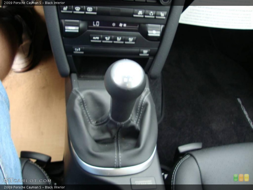 Black Interior Transmission for the 2009 Porsche Cayman S #18192399