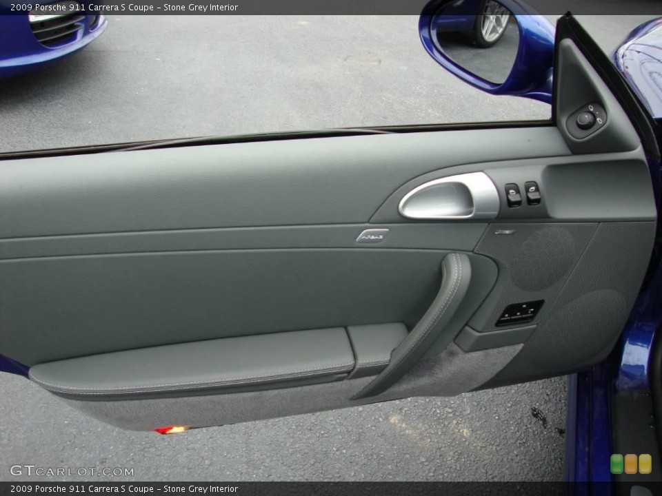 Stone Grey Interior Door Panel for the 2009 Porsche 911 Carrera S Coupe #18206633