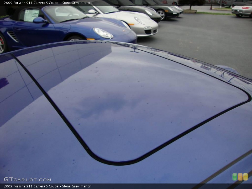 Stone Grey Interior Sunroof for the 2009 Porsche 911 Carrera S Coupe #18206661