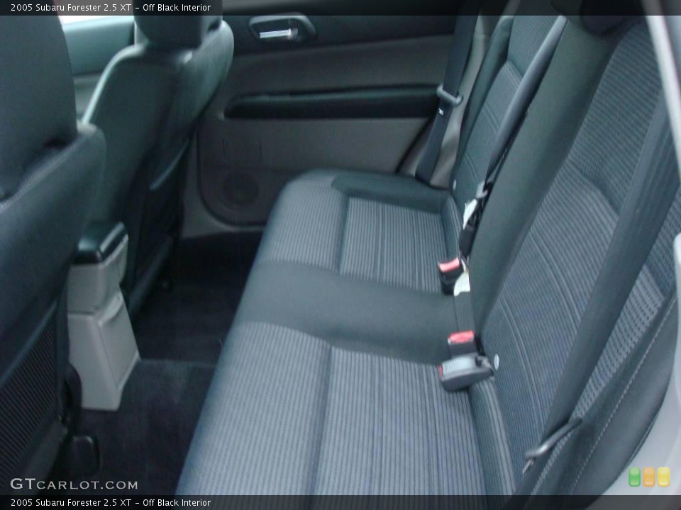 Off Black Interior Photo for the 2005 Subaru Forester 2.5 XT #1834917