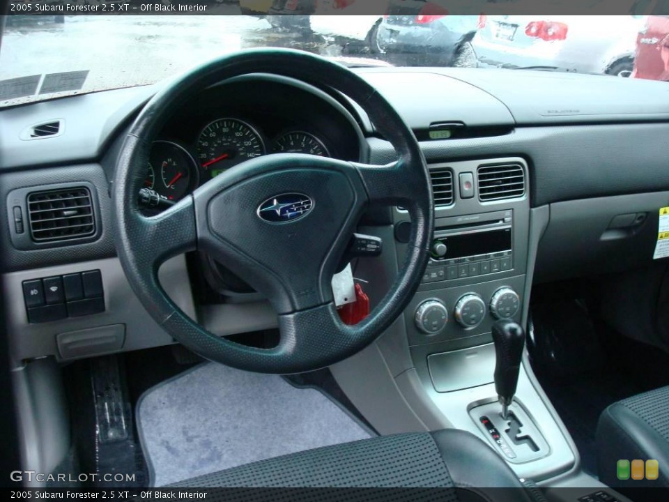 Off Black 2005 Subaru Forester Interiors