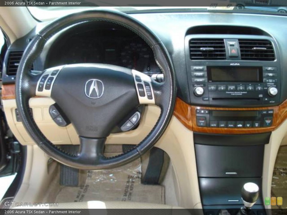 Parchment Interior Dashboard for the 2006 Acura TSX Sedan #18646578