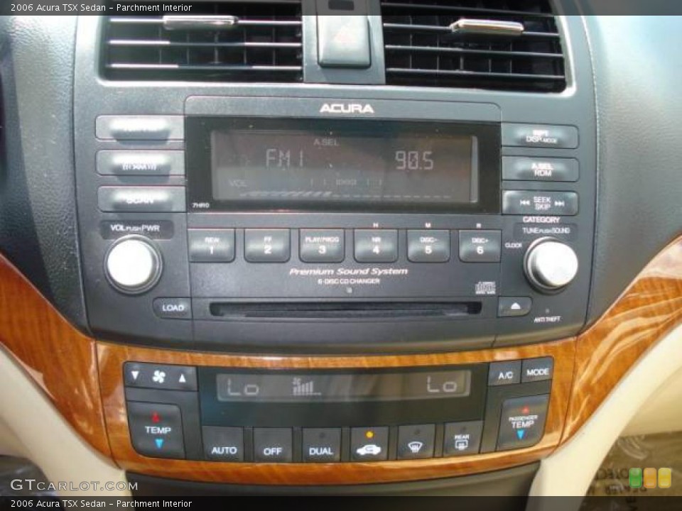 Parchment Interior Audio System for the 2006 Acura TSX Sedan #18646662