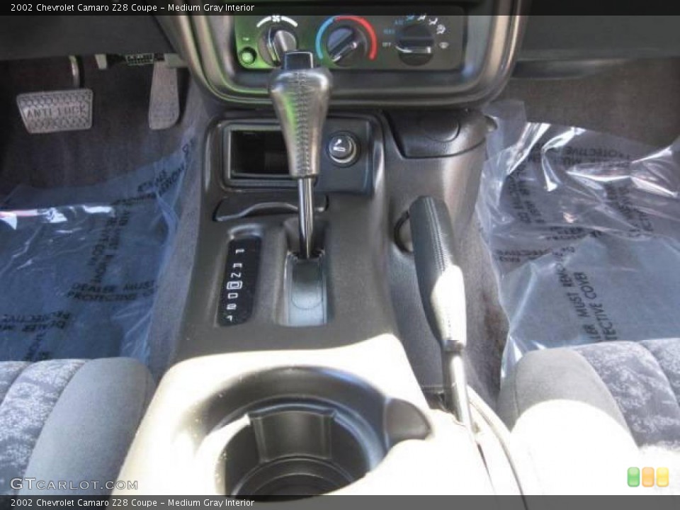 Medium Gray Interior Transmission for the 2002 Chevrolet Camaro Z28 Coupe #18648070