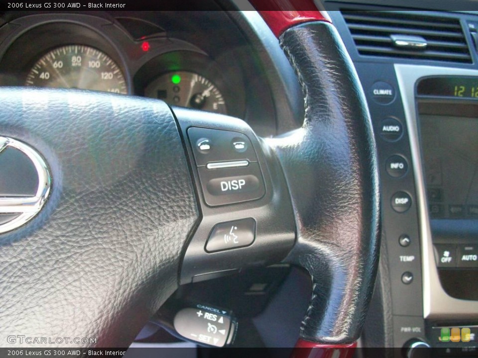 Black Interior Controls for the 2006 Lexus GS 300 AWD #1868536