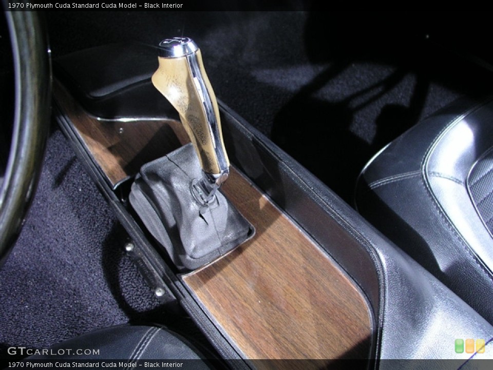 Black Interior Transmission for the 1970 Plymouth Cuda  #186899