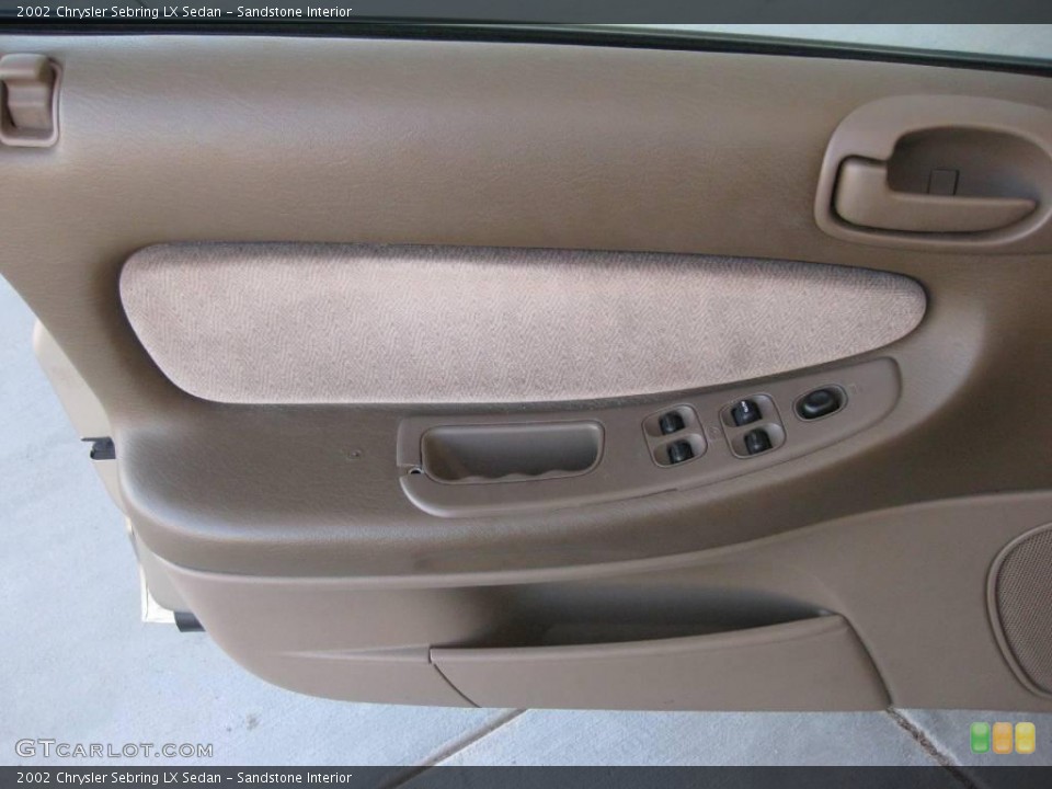 Sandstone Interior Door Panel for the 2002 Chrysler Sebring LX Sedan #18866600