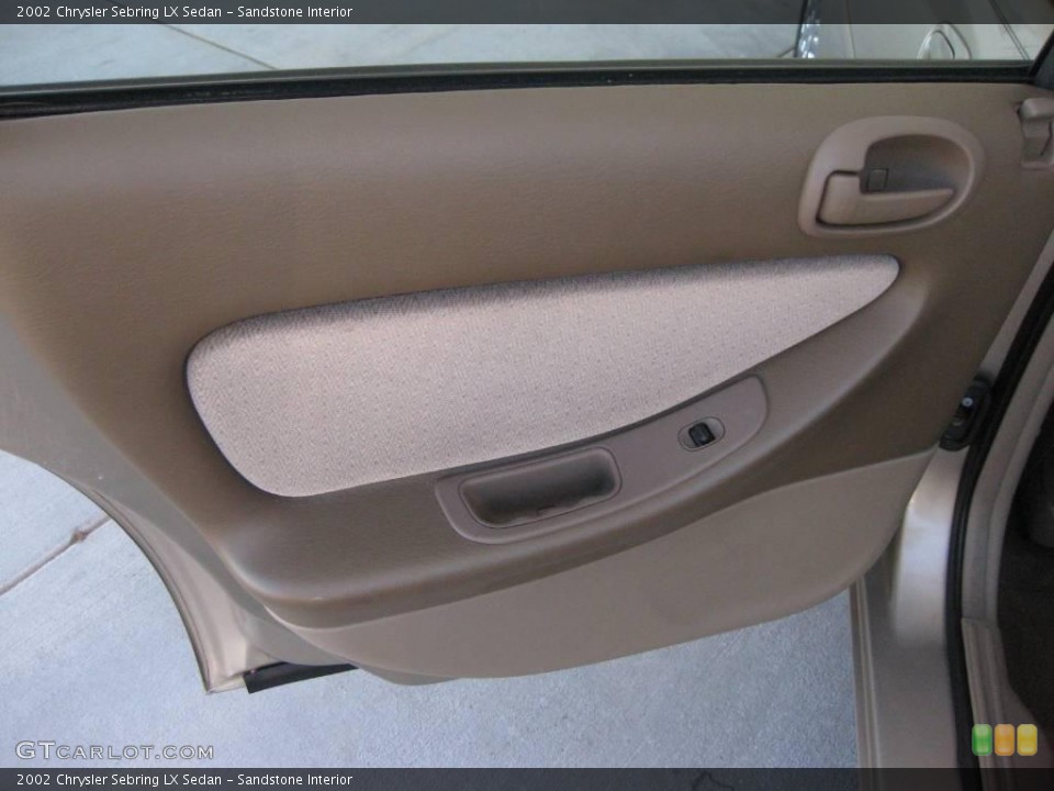 Sandstone Interior Door Panel for the 2002 Chrysler Sebring LX Sedan #18866644