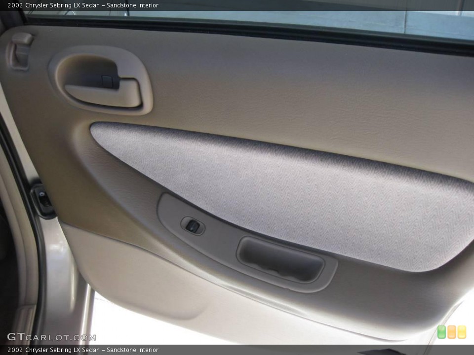 Sandstone Interior Door Panel for the 2002 Chrysler Sebring LX Sedan #18866656