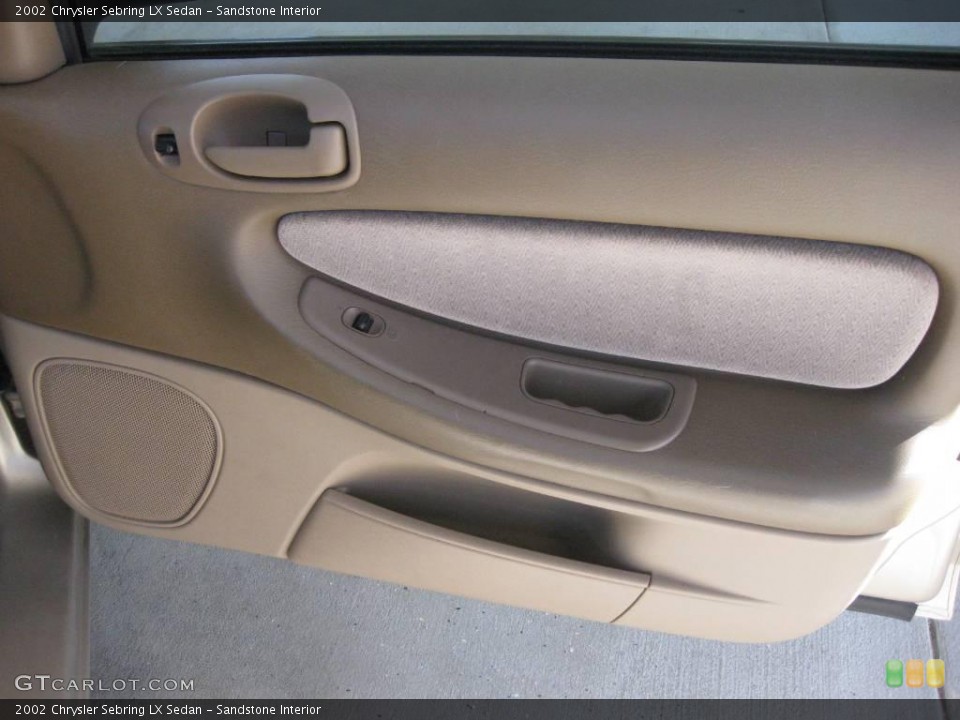 Sandstone Interior Door Panel for the 2002 Chrysler Sebring LX Sedan #18866684