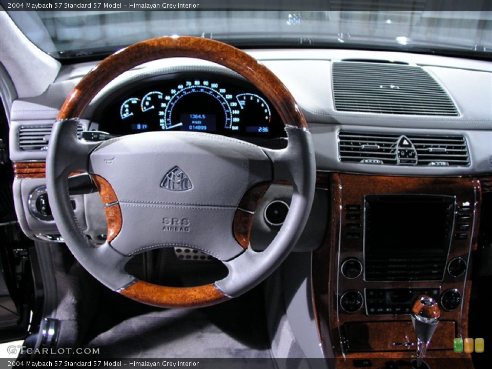 Himalayan Grey Interior Steering Wheel for the 2004 Maybach 57  #189371
