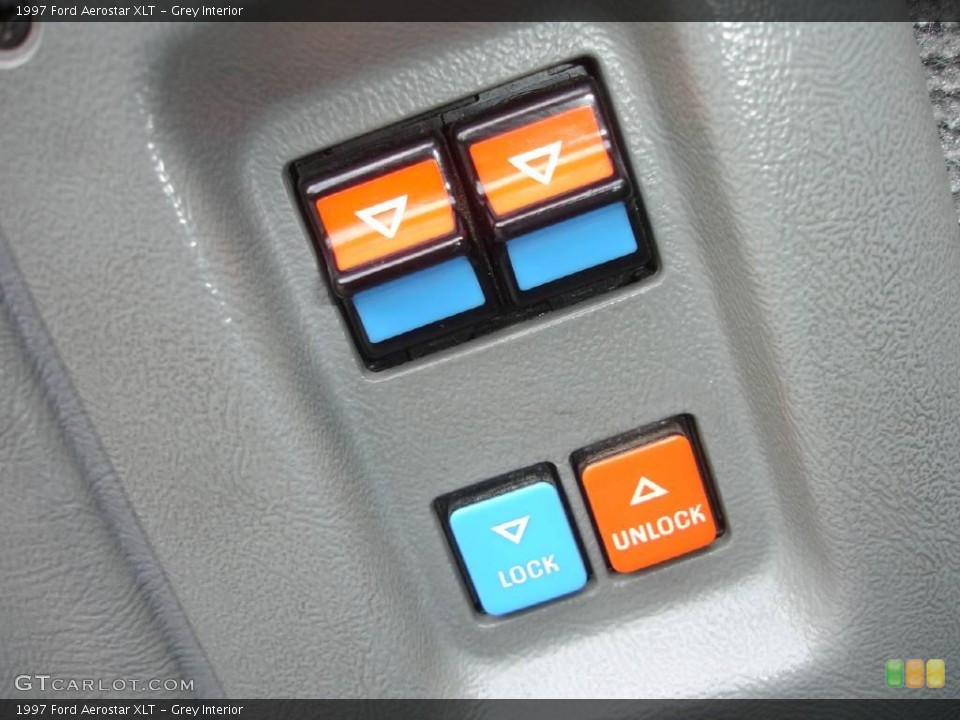Grey Interior Controls for the 1997 Ford Aerostar XLT #1897024