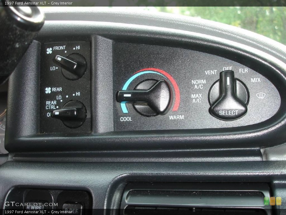 Grey Interior Controls for the 1997 Ford Aerostar XLT #1897044