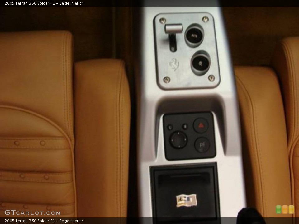 Beige Interior Transmission for the 2005 Ferrari 360 Spider F1 #19013393