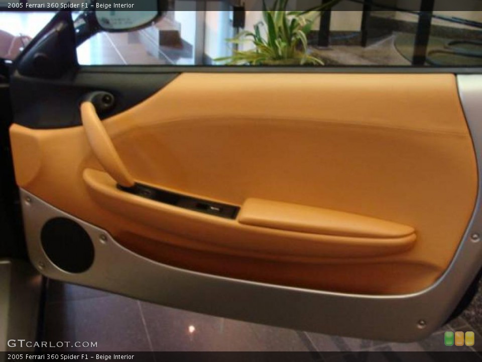 Beige Interior Door Panel for the 2005 Ferrari 360 Spider F1 #19013409