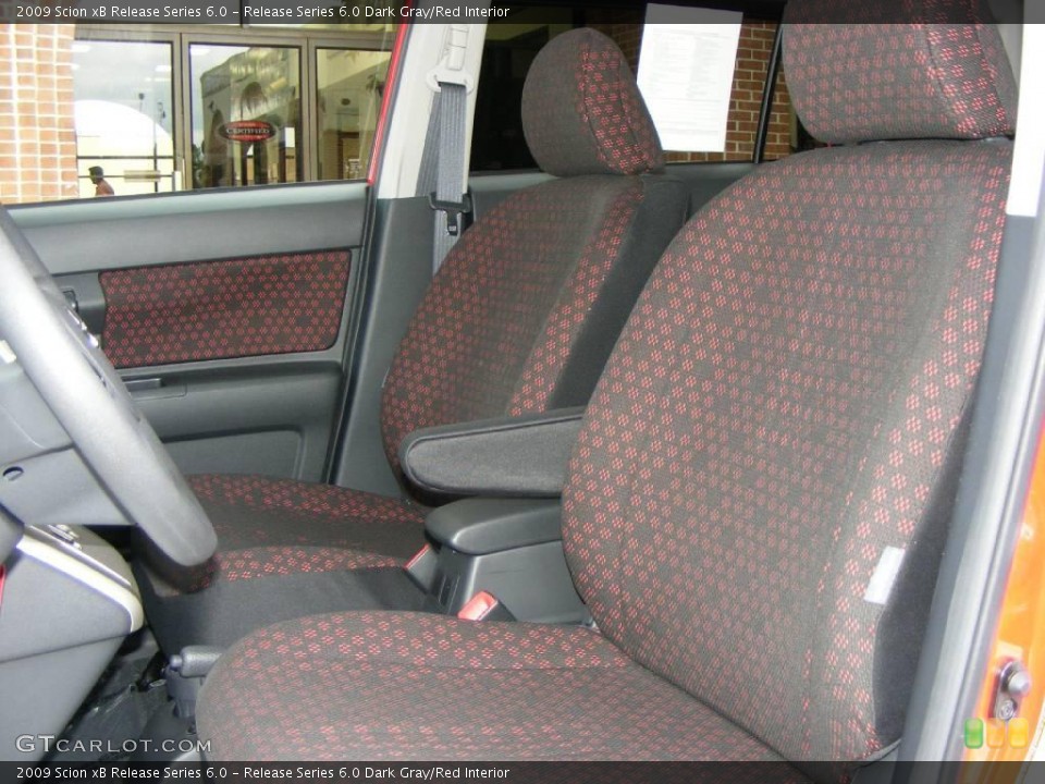 Release Series 6.0 Dark Gray/Red Interior Photo for the 2009 Scion xB Release Series 6.0 #19045823