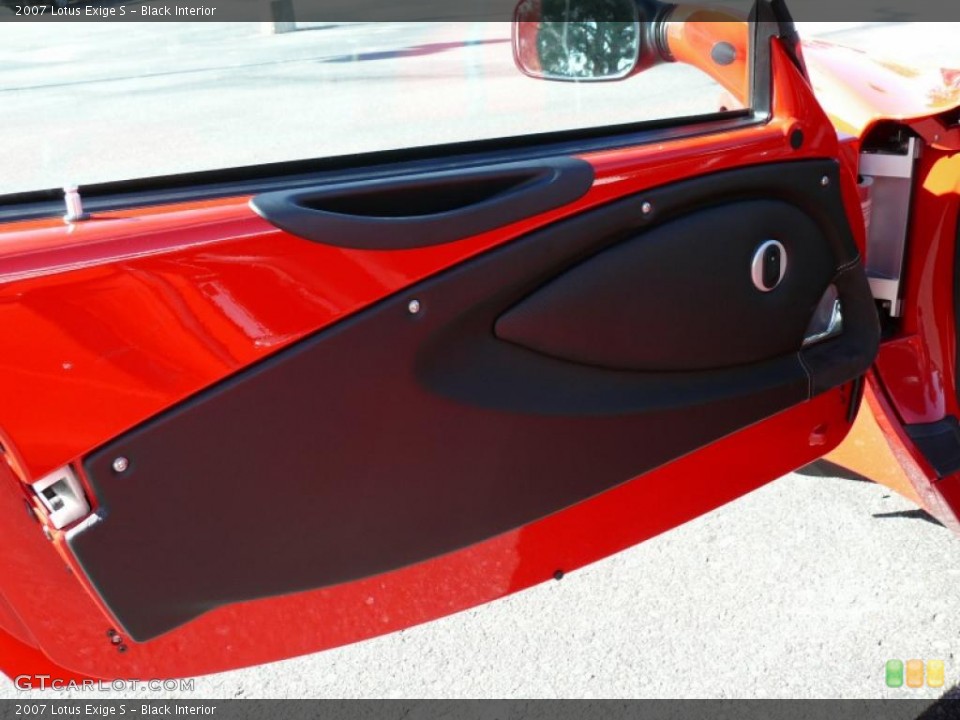 Black Interior Door Panel for the 2007 Lotus Exige S #19101340