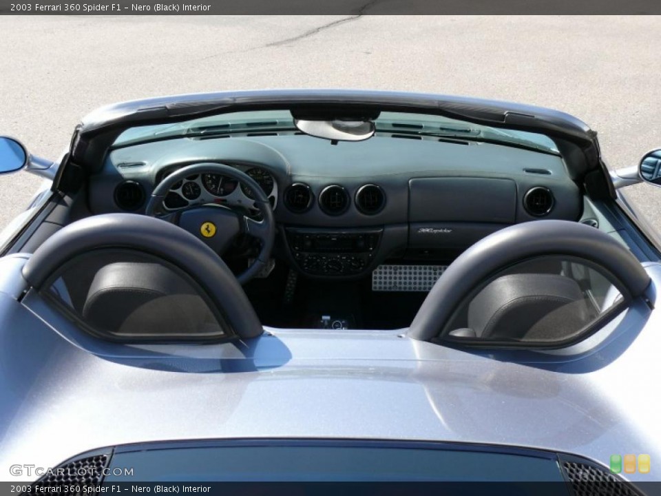 Nero (Black) Interior Photo for the 2003 Ferrari 360 Spider F1 #19161585