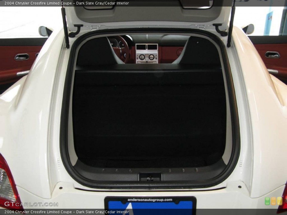 Dark Slate Gray/Cedar Interior Trunk for the 2004 Chrysler Crossfire Limited Coupe #19230288
