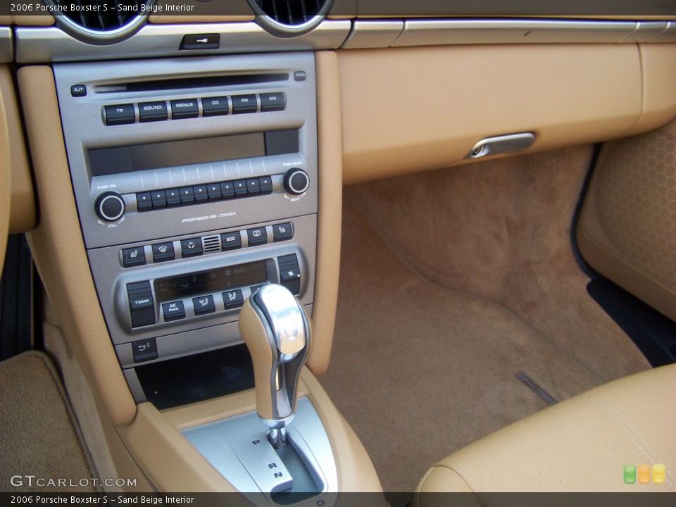 Sand Beige Interior Transmission for the 2006 Porsche Boxster S #192351
