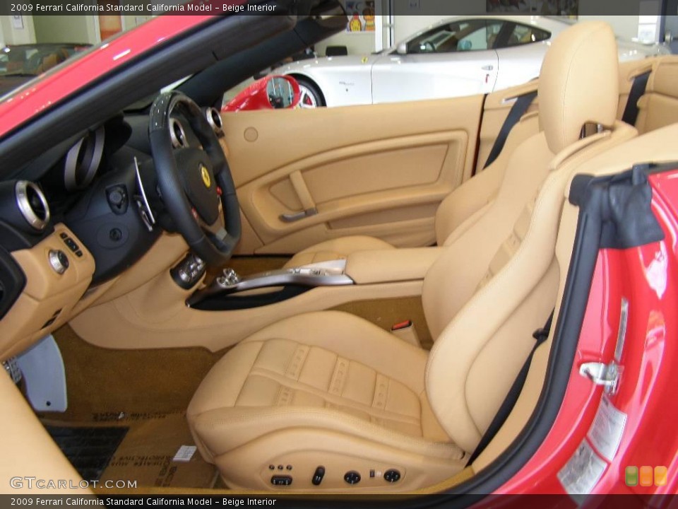 Beige Interior Photo for the 2009 Ferrari California  #19374269