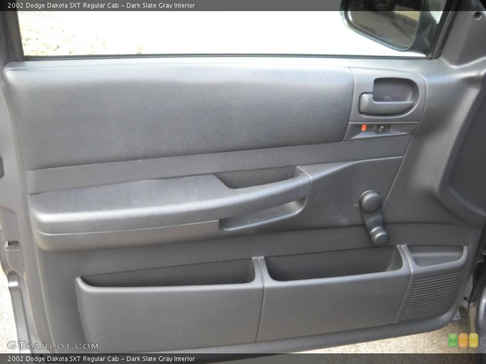 Dark Slate Gray Interior Door Panel for the 2002 Dodge Dakota SXT Regular Cab #19394932