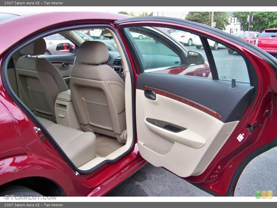 Tan Interior Door Panel for the 2007 Saturn Aura XE #19445254
