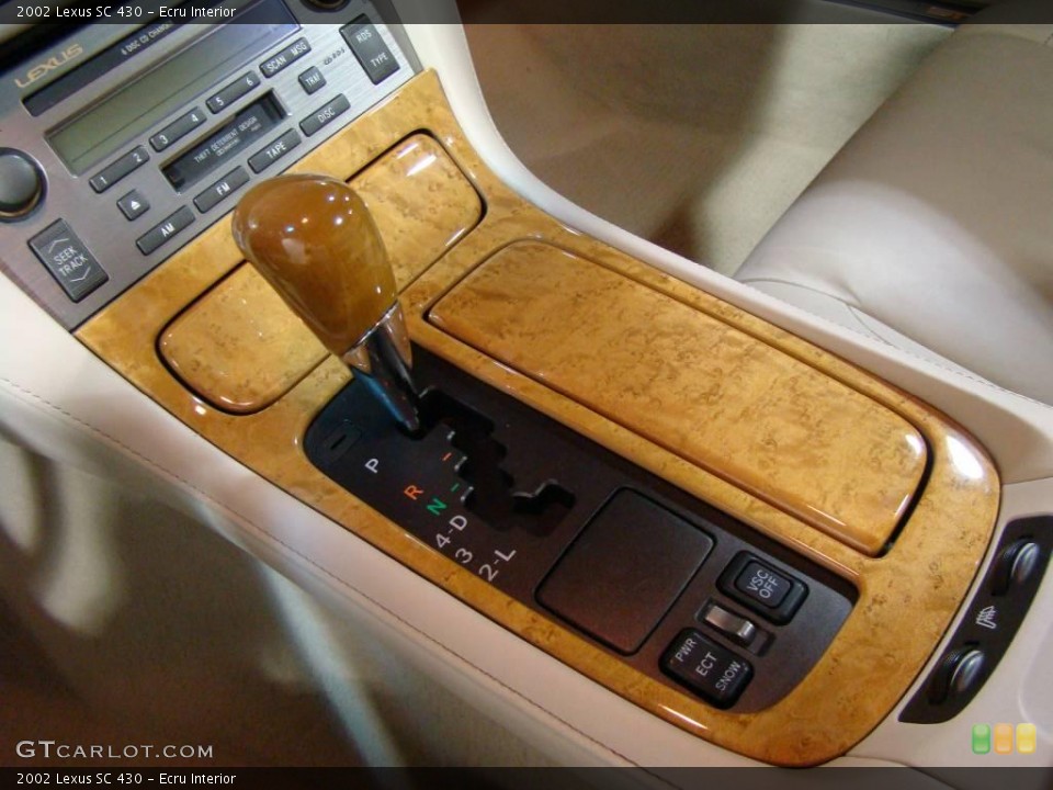 Ecru Interior Transmission for the 2002 Lexus SC 430 #19511634