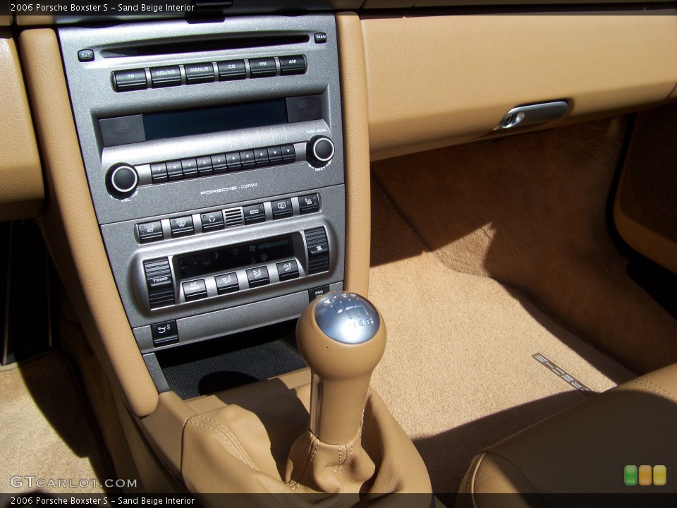 Sand Beige Interior Transmission for the 2006 Porsche Boxster S #195184