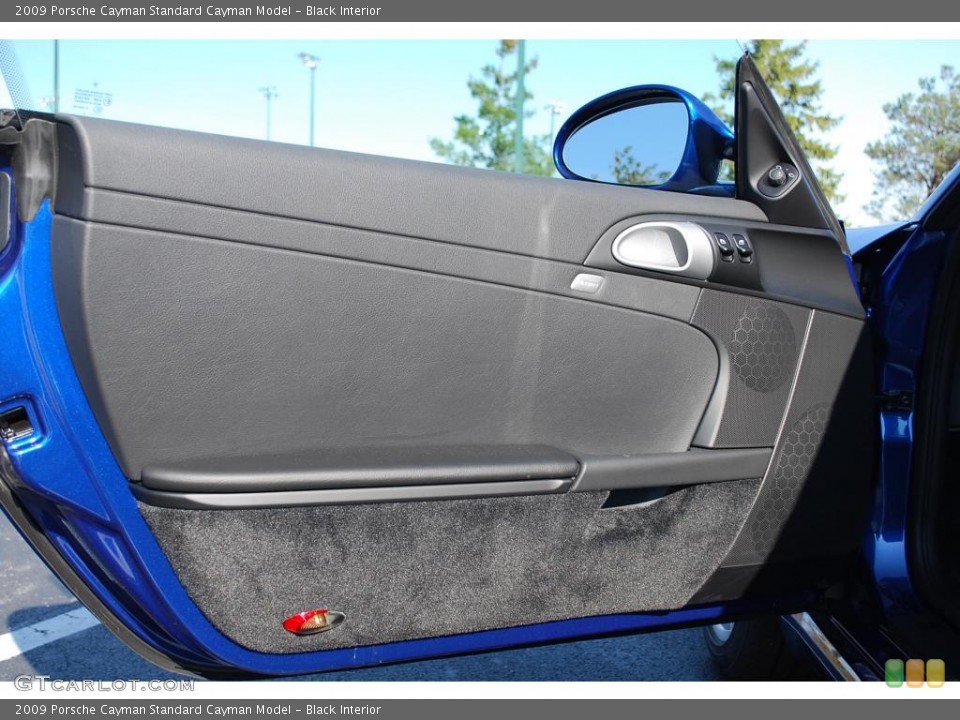 Black Interior Door Panel for the 2009 Porsche Cayman  #19667556