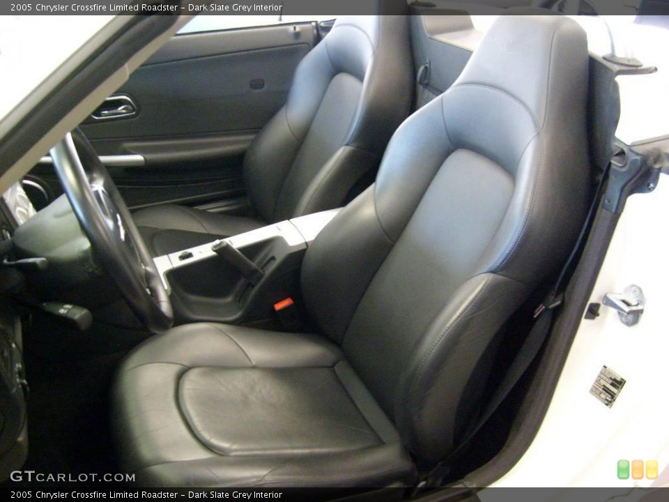 Dark Slate Grey Interior Photo for the 2005 Chrysler Crossfire Limited Roadster #19722513