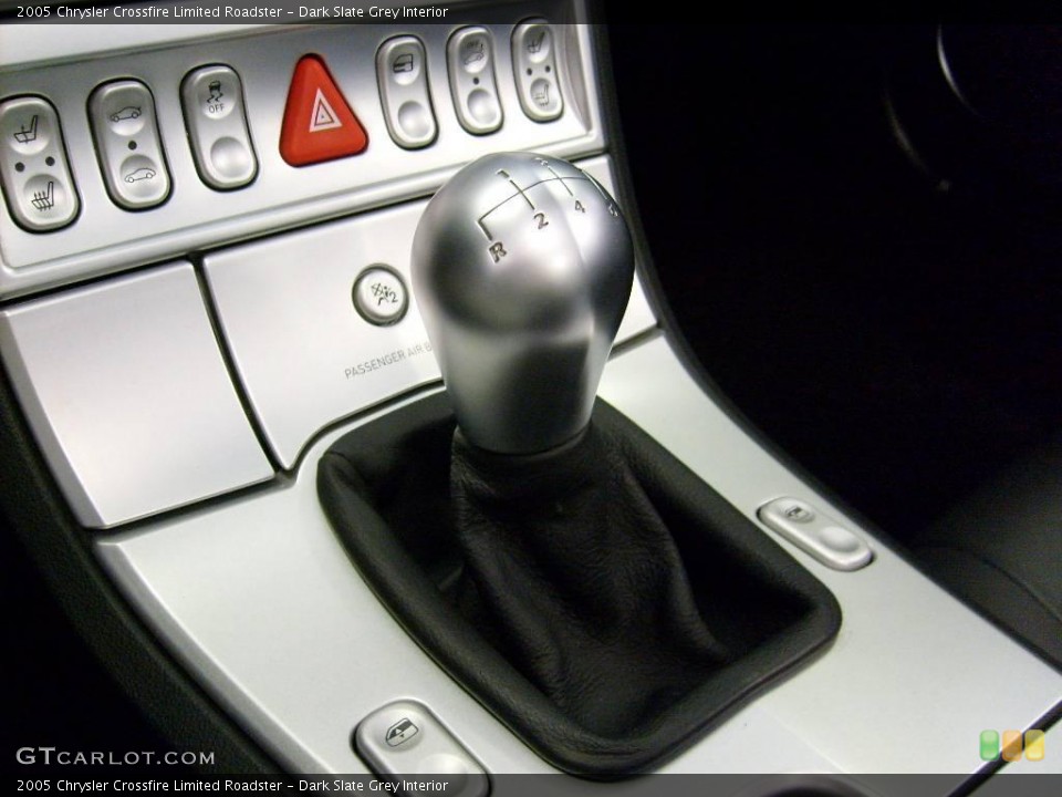 Dark Slate Grey Interior Transmission for the 2005 Chrysler Crossfire Limited Roadster #19722597