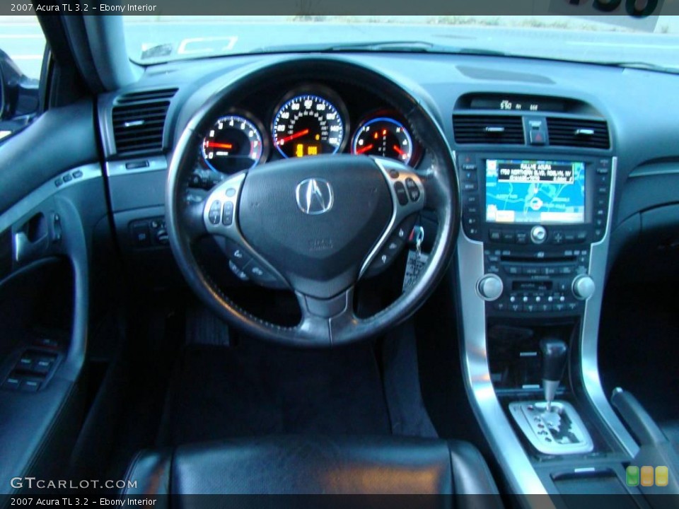 Ebony Interior Dashboard for the 2007 Acura TL 3.2 #19736233