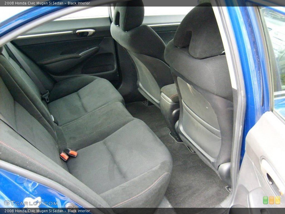 Black Interior Photo for the 2008 Honda Civic Mugen Si Sedan #19742423