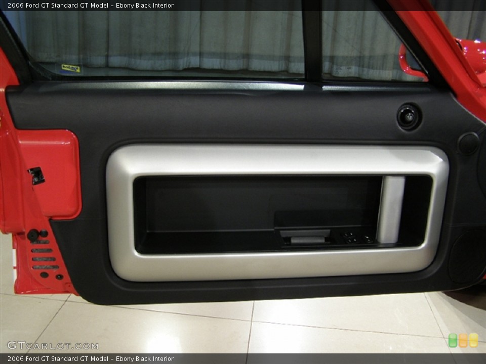 Ebony Black Interior Door Panel for the 2006 Ford GT  #197426