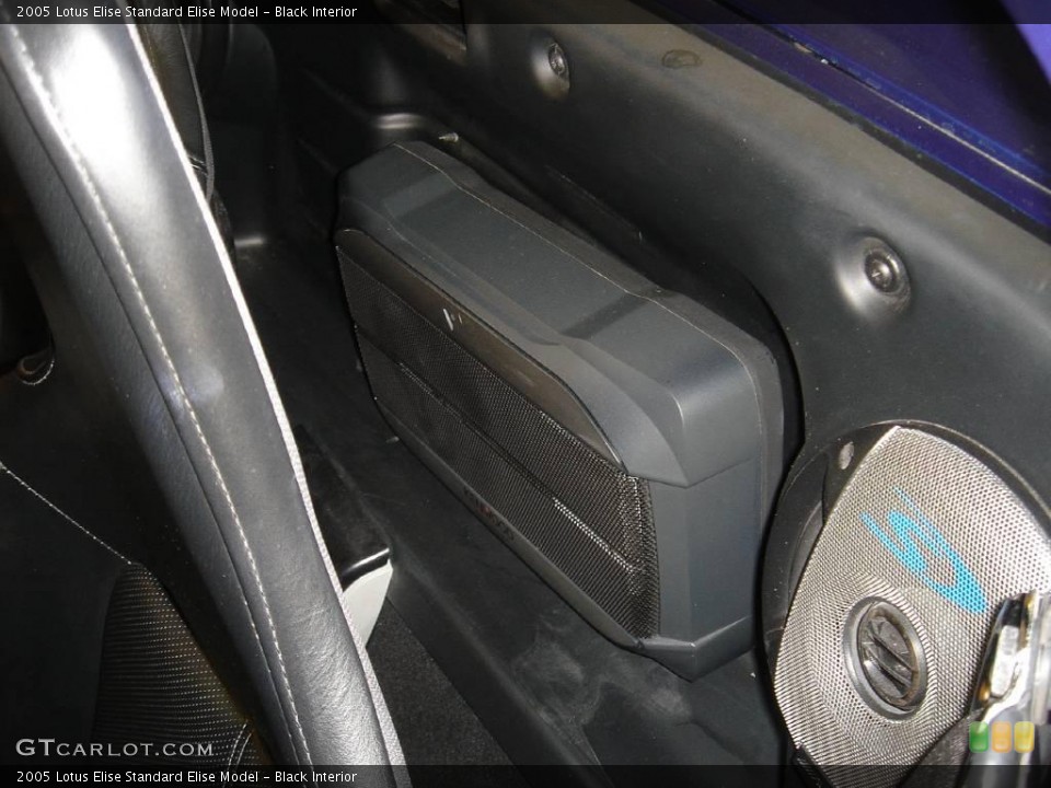 Black Interior Photo for the 2005 Lotus Elise  #19786728